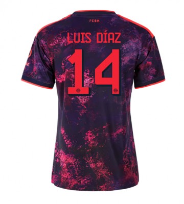 Bayern Munich Luis Diaz #14 Tredjetrøje Dame 2026-27 Kortærmet